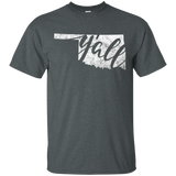 Oklahoma shirt for women or men Oklahoma y'all t-shirt_Black