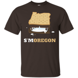 Oregon Outdoor Camping shirt with Smores_Black