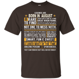 Legends Are Born In August