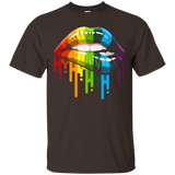 Lgbt Gay Homosexual Lesbian Rainbow Lips Pride