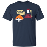 Sushi Lover Pun T-shirt- You're My Soymate Soy Sauce Sushi_black=