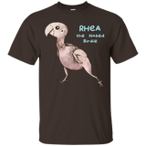 Rhea the Naked Birdie T shirts_Black