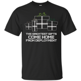 Greatest Gifts Come Home From Deployment Military T-shirt_black