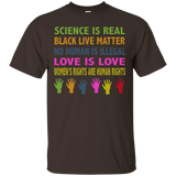OFFICIAL Science is real black lives matter shirt_Black
