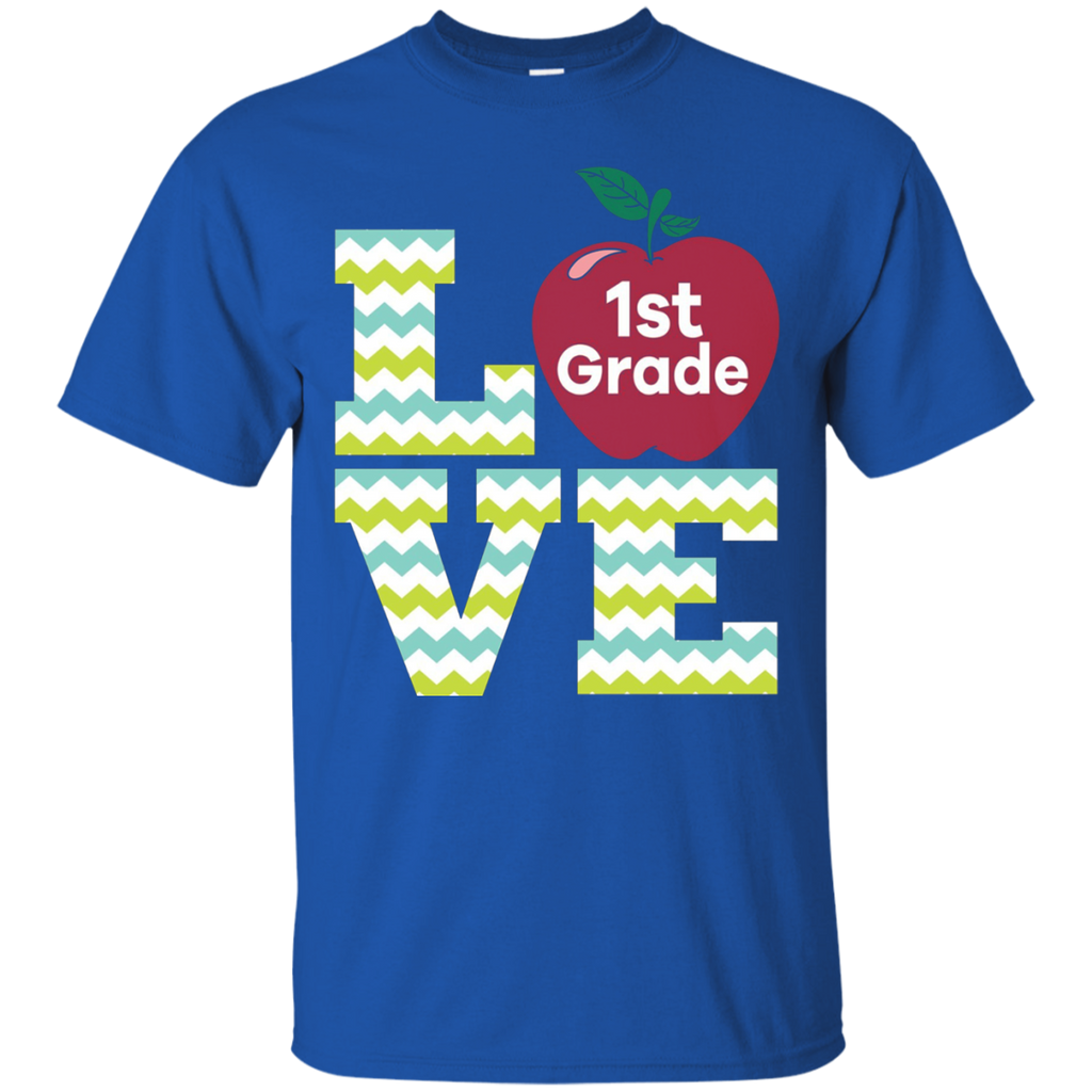 Love First Grade Teacher T-shirt Gift For 1st Grade Teacher