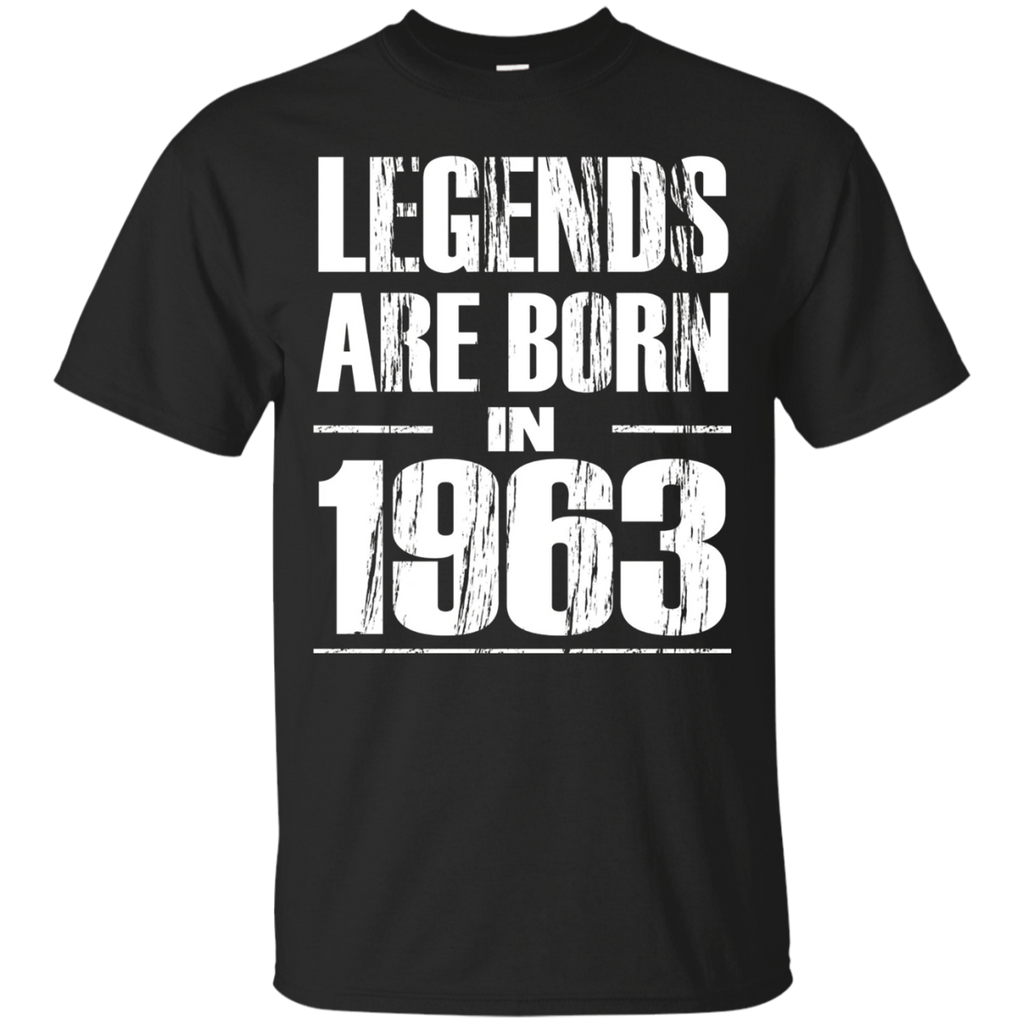Legends Are Born In 1963 Shirt Funny 54th Birthday Gift Tee