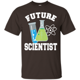 Future Scientist Stem Science Love Costume T-shirt_black=