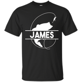 James Fishing Name Pocket T-shirt First Name Monogram_black=