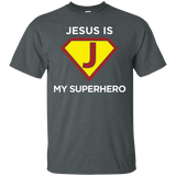 Jesus Is My Superhero Christian Fun Religious T Shirt