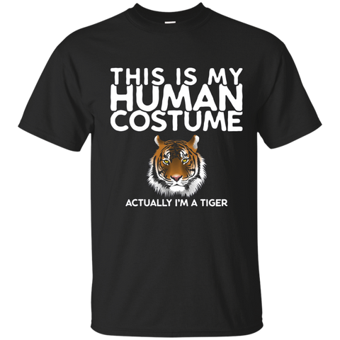 This is my Human Costume Actually I'm a Tiger Shirt_Navy