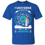 the universe is made of protons neutrons T shirt_Black