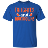 Tailgates and Touchdowns ,Fun Football T shirt_Black