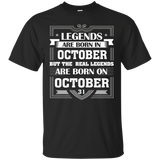 Legends Are Born On October 31 T Shirt October Birthday Gift