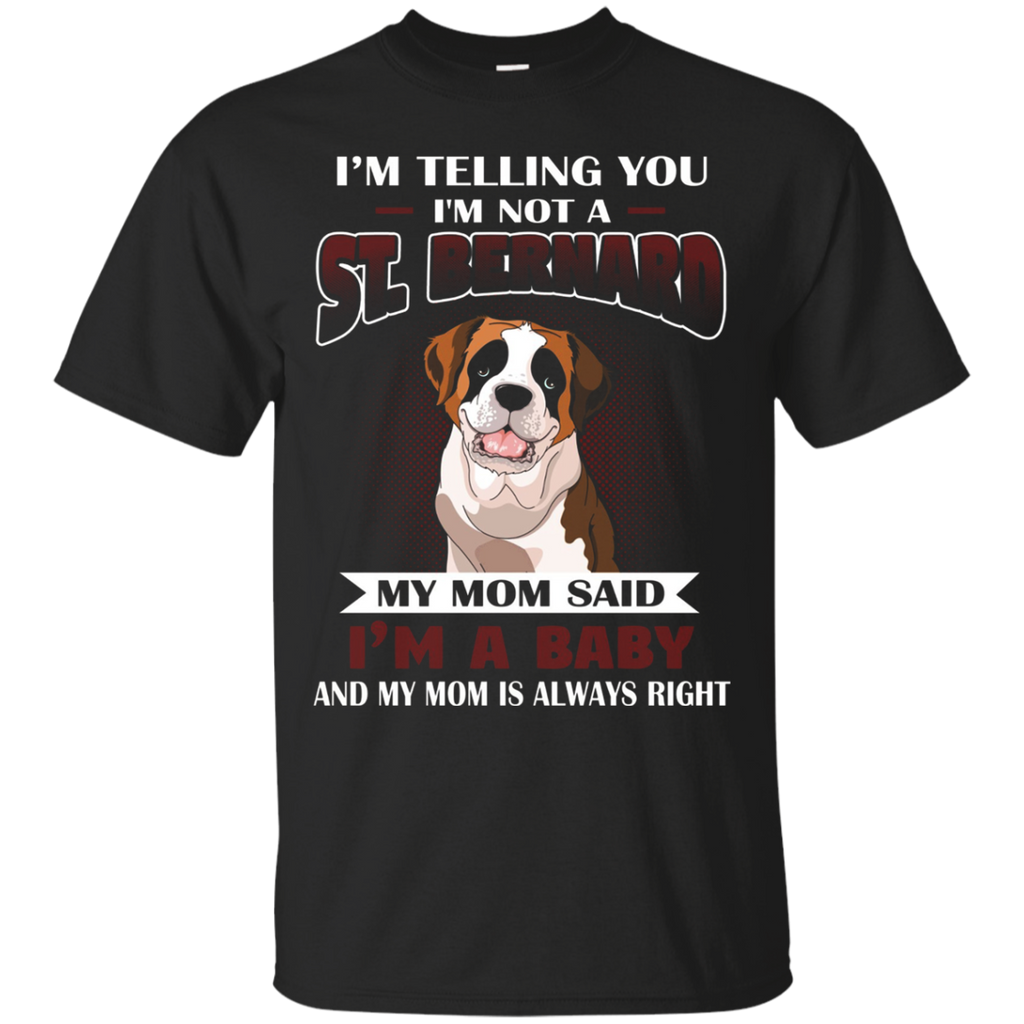 Saint Bernard T shirt_Black