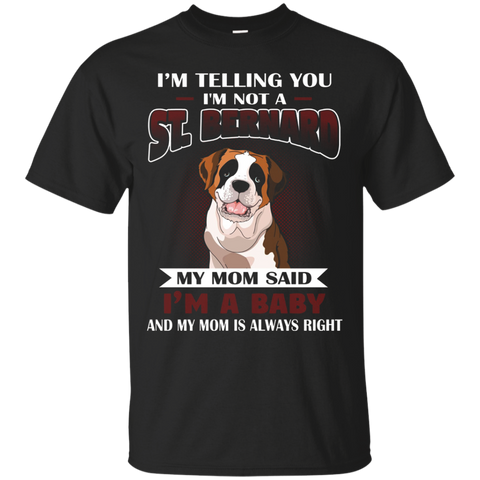 Saint Bernard T shirt_Black