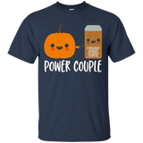 Pumpkin Spice Power Couple Shirt Pumpkin Spice Latte PSL Tee_Black