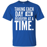 One Dislocation at a Time- Funny EDS Shirt_Black