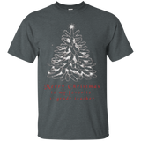 Merry Christmas To My Favorite 1st Grade Teacher Funny Tee_black=