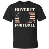 I Stand For The National Anthem Tshirt, Boycott Football Shi_black