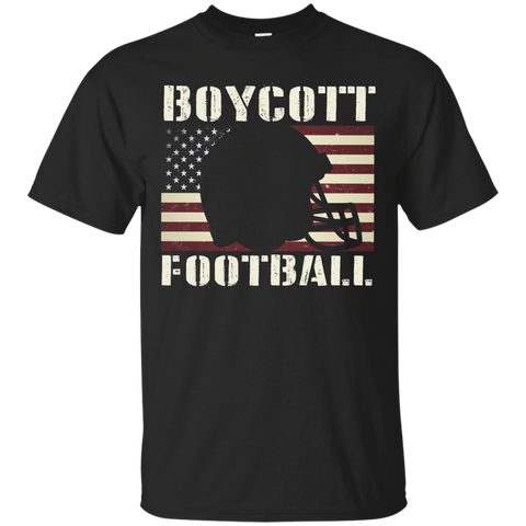 I Stand For The National Anthem Tshirt, Boycott Football Shi_black