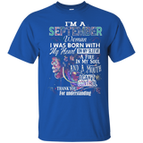I'm September Woman T-shirt, Colorful Coolest Bday Gift 2017
