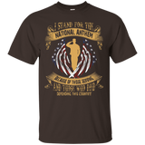 I Stand For The National Anthem Veteran's Day T-shirt_black