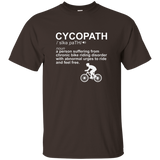 Cycopath Funny Bicycle Cyclist T-shirt Gift_black=