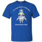 Funny Unicorn Halloween Shirt For Guys_black=