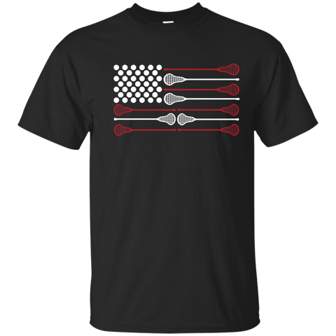 Lacrosse Usa Flag Shirt