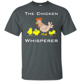 Chicken Whisperer Funny T-shirt_black=