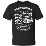 Legends Born In September 2003 Life Begin At 14 Birthday Shi