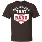 All About That Base Funny Baseball T-shirt_black