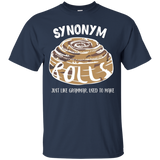 Synonym Rolls Just Like Grammar Used To Make Shirt_Black