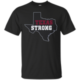 Texas Strong Souvenir State T-Shirt_Black