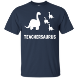 teacher saurus shirt_Black