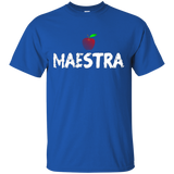 Maestra T-shirt Spanish Teacher Hispanic Latino Quotes_black=