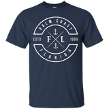 Palm Coast Florida T Shirt FL Emblem Souvenir_Black