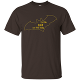 Little Bat On The Way T-shirt Bat Baby Lover_black=