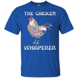 The Chicken Whisperer T-Shirt Funny Chicken Lover Tee_Black