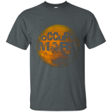 Occupy Mars T-Shirt - Space Exploration Tee_Navy