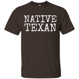 Native Texan Shirt - Texas Houston Dallas - San Antonio Tee_Black