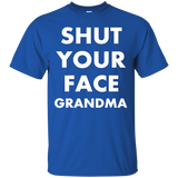 Shut Your Face Grandma Shirt_Black