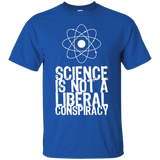 Science Is Not A Liberal Conspiracy T-shirt_Black