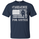 Take A Knee Shirt For Justice #imwithkap Black Equality Tees_black=