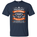 Legends Were Born In September 1980 - 37th Birthday T-shirt