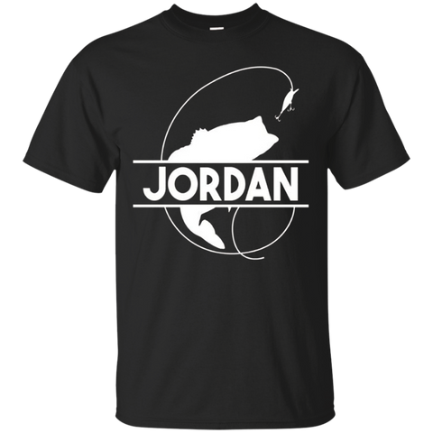 Jordan Fishing Name Pocket T-shirt First Name Monogram_black=