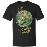 Loki I Do What I Want Faded Attitude Graphic