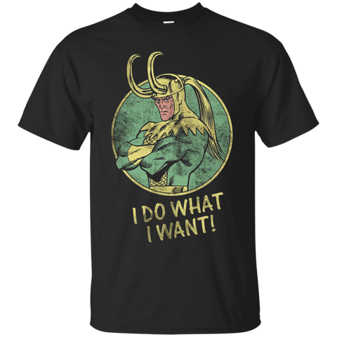 Loki I Do What I Want Faded Attitude Graphic