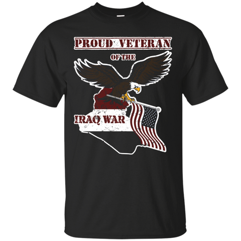 Distressed Proud Veteran Of The Iraq War_black