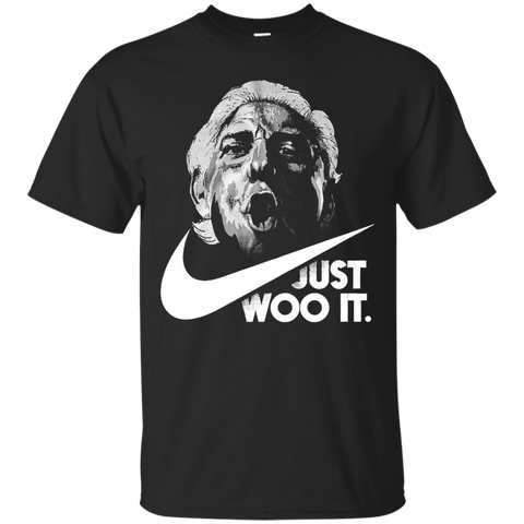 Just Woo It Funny Graphic T-shirt_black=